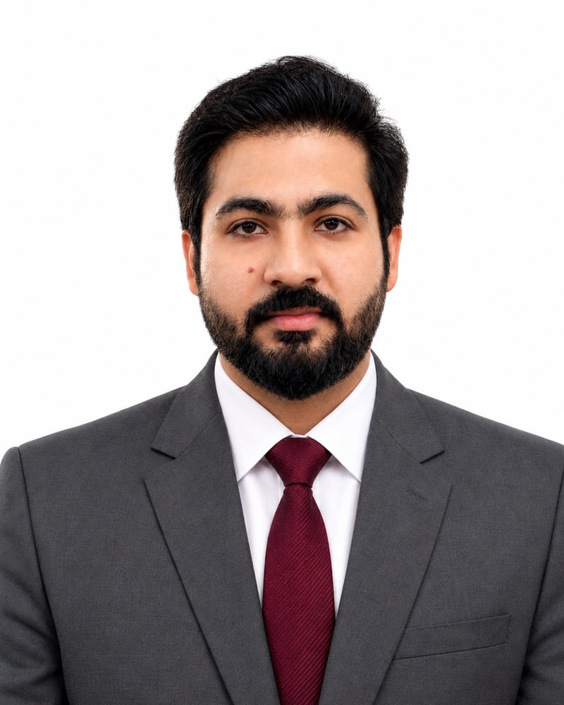 Portrait of Dr. Adeel Akram, haematologist at Haemcare Clinic